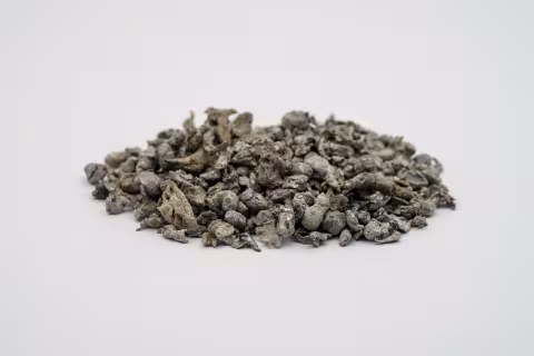 Zurückgewonnenes Aluminium