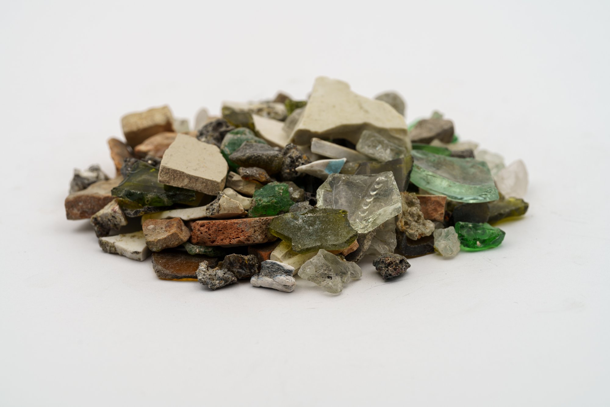 Recovered minerals from IBA