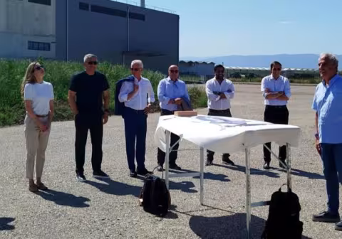 Groundbreaking ceremony Centro Due