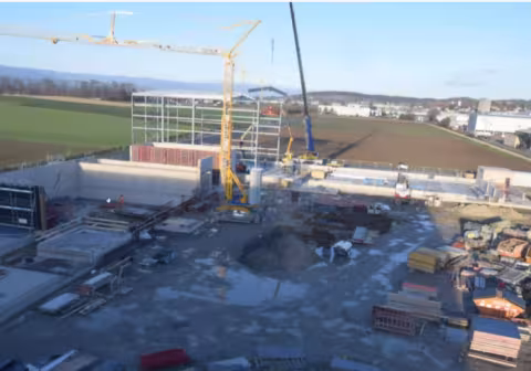 Centro Due construction October 2025